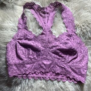 Felina Lavender Lace Bralette